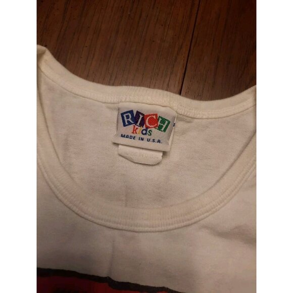 Vintage Busch Garden Tank Top Tiger Graphic Toddler 2T Made in USA - Picture 6 of 7